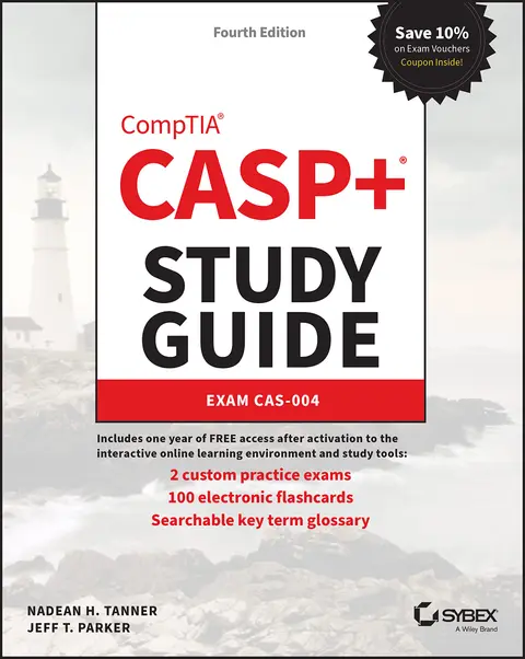 Cover of CASP+ CompTIA Advanced Security Practitioner Study Guide