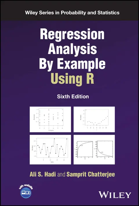 Cover of Regression Analysis by Example Using R