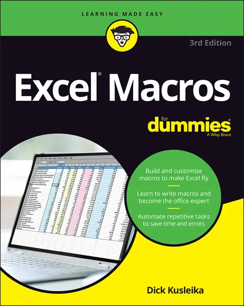 Cover of Excel Macros for Dummies (For Dummies (Computer/Tech))