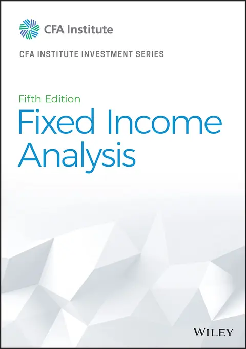 Cover of Fixed Income Analysis 5ed