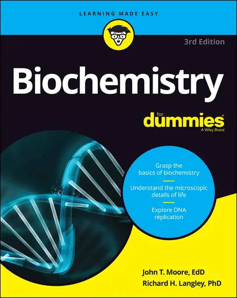 Cover of Biochemistry for Dummies, 3rd Edition