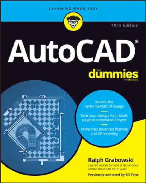 Cover of AutoCAD for Dummies 2023