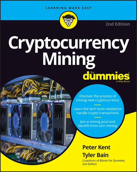 Cover of Cryptocurrency Mining for Dummies, 2nd Edition
