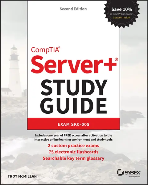 Cover of CompTIA Server+ Study Guide - Exam SK0-005 2nd Edition