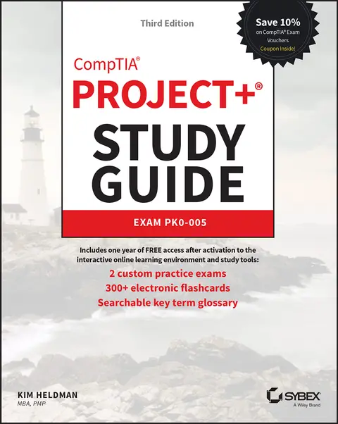 Cover of Comptia Project+ Study Guide