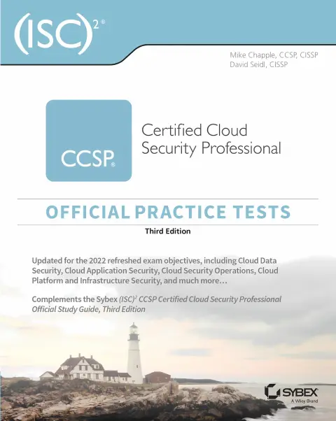 Cover of (ISC)2 CCSP Certified Cloud Security Professional Official Practice Tests, Third Edition