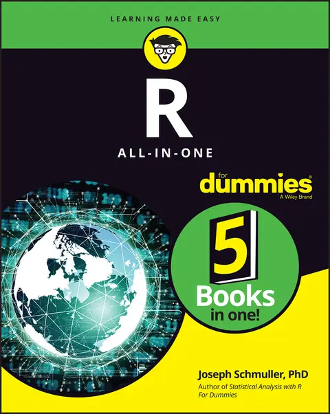 Cover of R All-in-One for Dummies