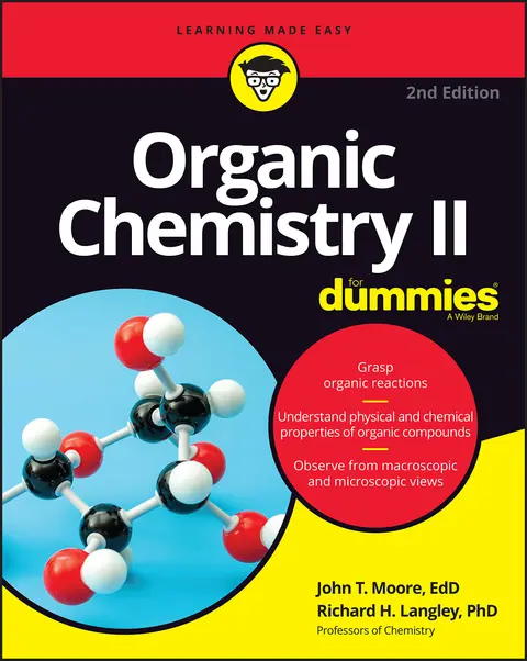 Cover of Organic Chemistry II for Dummies, 2nd Edition