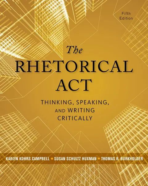 Cover of The Rhetorical Act