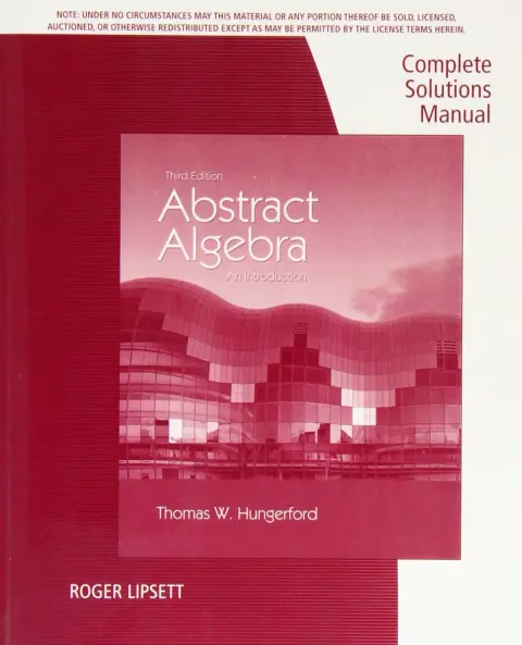 Cover of Complete Solutions Manual for