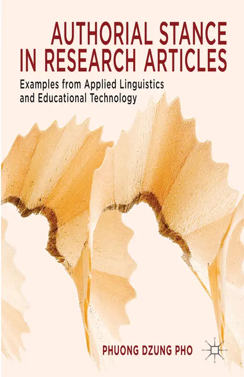 Cover of Authorial Stance in Research Articles