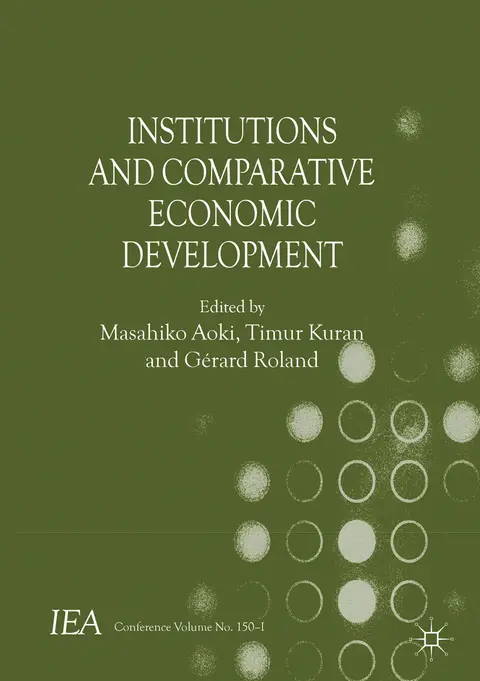 Cover of Institutions and Comparative Economic Development