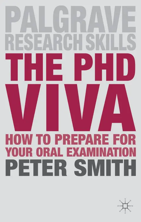 Cover of The PhD Viva
