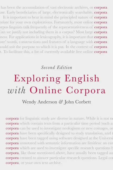 Cover of Exploring English with Online Corpora