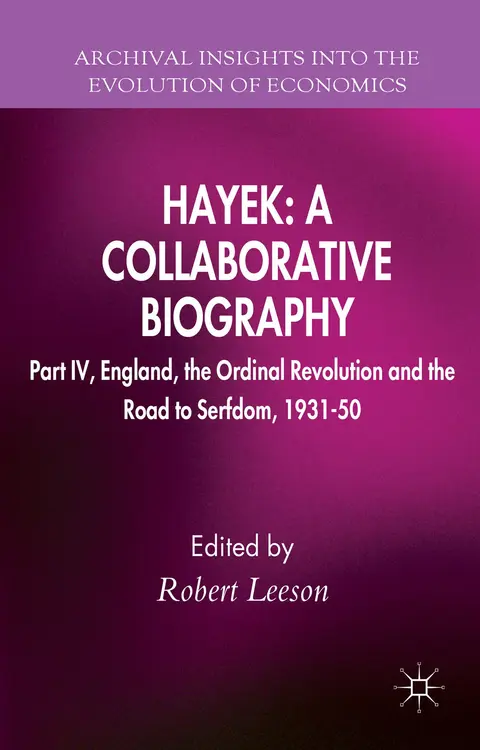 Cover of Hayek
