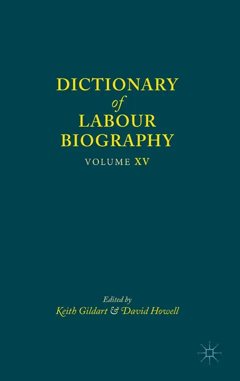 Cover of Dictionary of Labour Biography