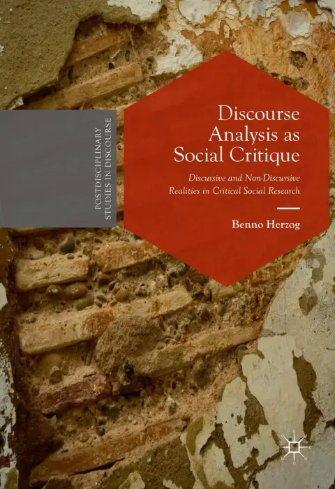 Cover of Discourse Analysis as Social Critique