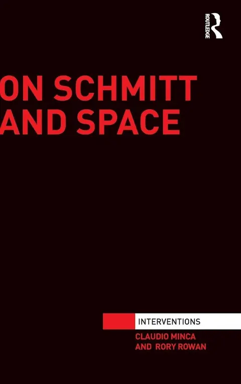 Cover of On Schmitt and Space