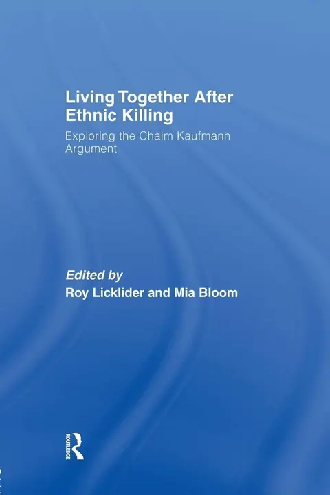 Cover of Living Together After Ethnic Killing
