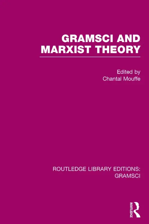 Cover of Gramsci and Marxist Theory
