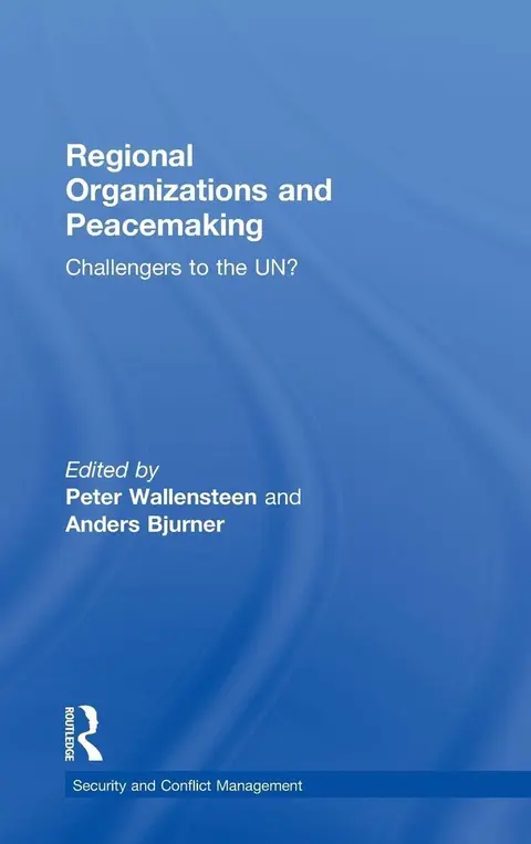Cover of Regional Organizational and Peacemaking