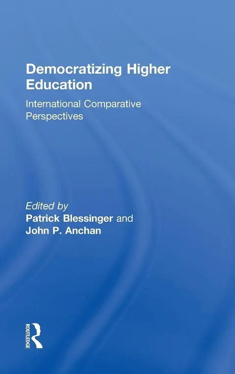 Cover of Democratizing Higher Education