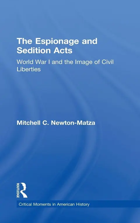 Cover of The Espionage and Sedition Acts