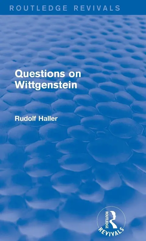 Cover of Questions on Wittgenstein