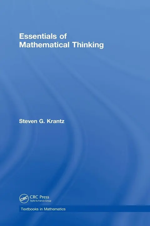 Cover of Essentials of Mathematical Thinking