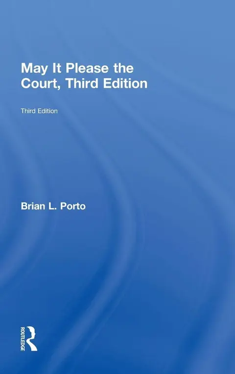 Cover of May It Please the Court
