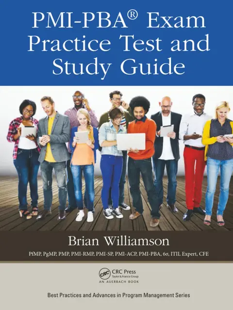 Cover of PMI-PBA® Exam Practice Test and Study Guide