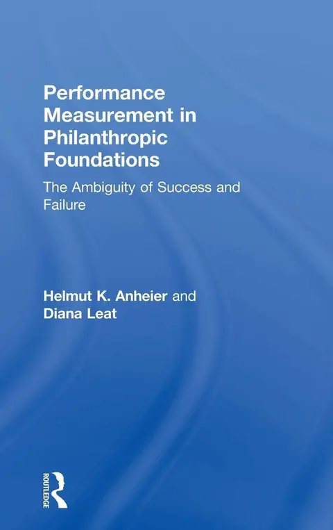 Cover of Performance Measurement in Philanthropic Foundations
