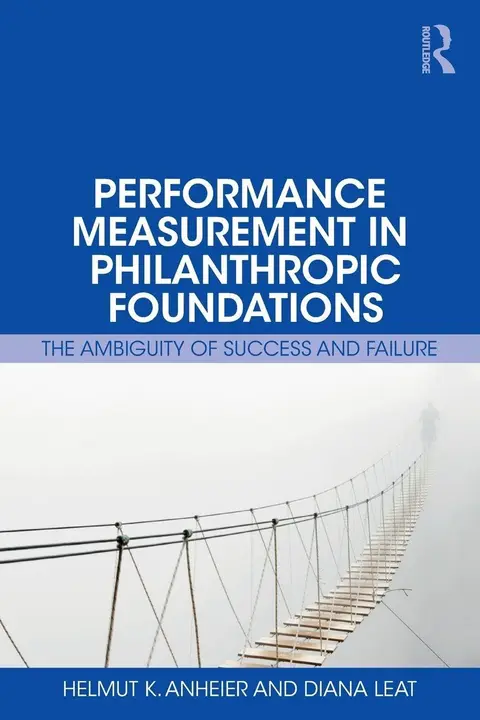 Cover of Performance Measurement in Philanthropic Foundations