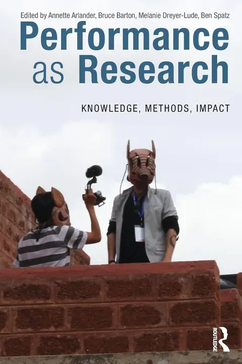 Cover of Performance as Research