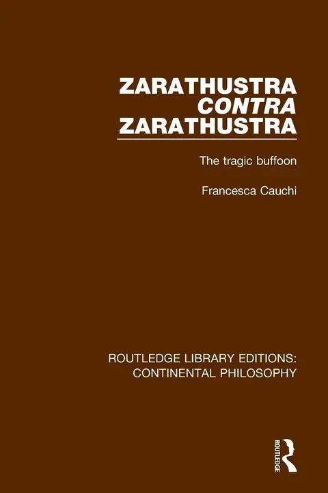 Cover of Zarathustra Contra Zarathustra