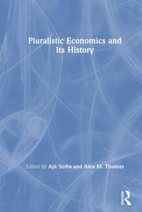 Cover of Pluralistic Economics and Its History