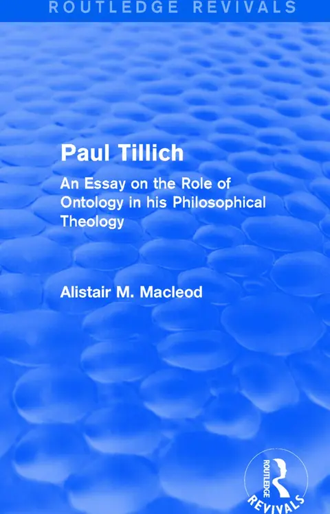 Cover of Routledge Revivals