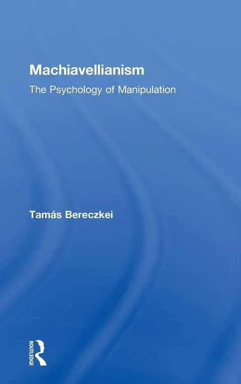Cover of Machiavellianism