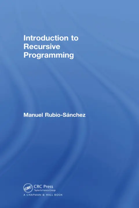 Cover of Introduction to Recursive Programming