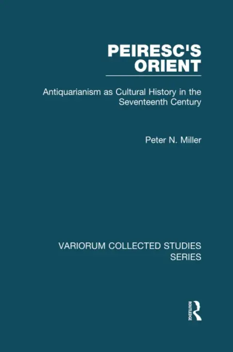 Cover of Peiresc's Orient