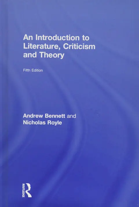 Cover of An Introduction to Literature