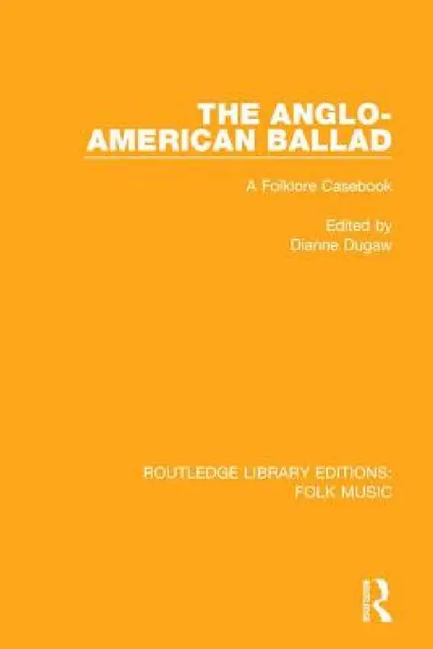 Cover of The Anglo-American Ballad