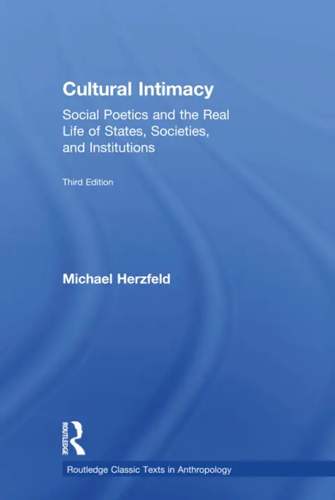 Cover of Cultural Intimacy