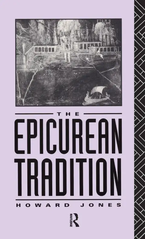 Cover of Epicurean Tradition