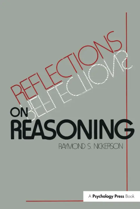 Cover of Reflections on Reasoning