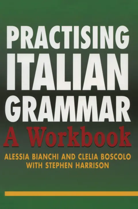Cover of Practising Italian Grammar