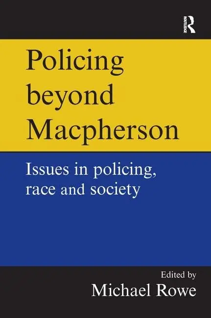 Cover of Policing beyond Macpherson