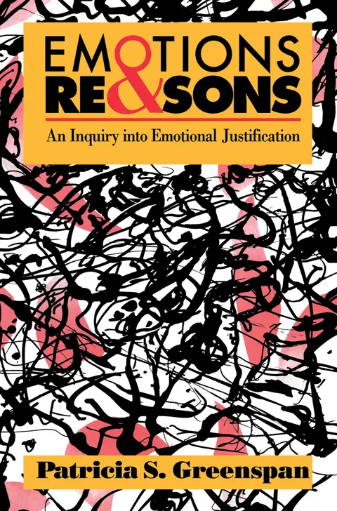 Cover of Emotions and Reasons