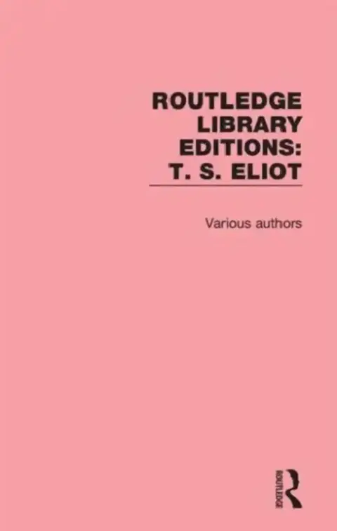 Cover of T. S. Eliot
