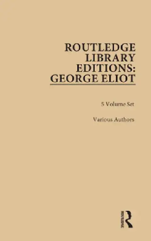 Cover of George Eliot